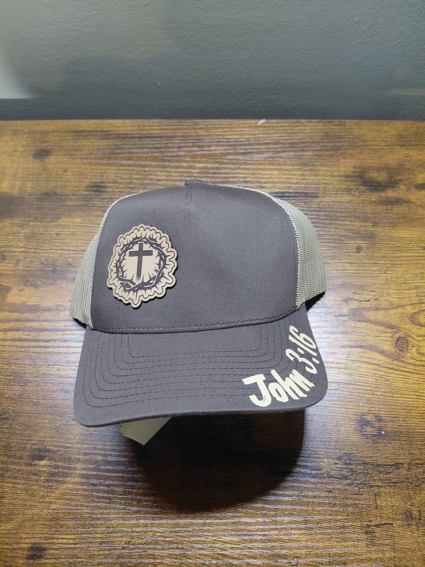 Crown of thorns trucker hat